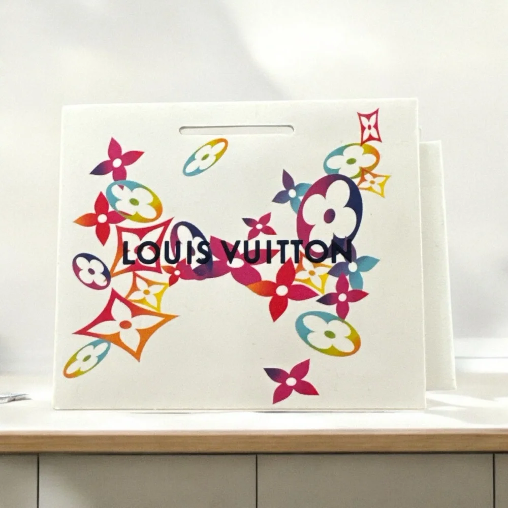 Authentic Limited Edition Louis Vuitton Holdiay Gift Tag Multicolor Never Used